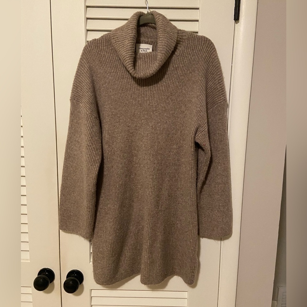 Abercrombie Cozy Turtleneck Sweater Dress